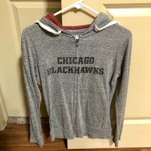 Chicago Blackhawks zip up.